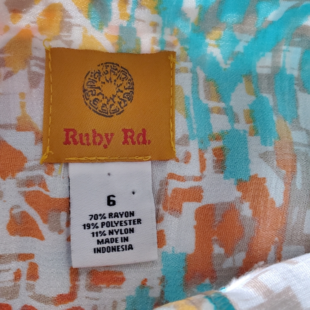 Ruby Rd. aztec jacket size 6 - Picture 3 of 7